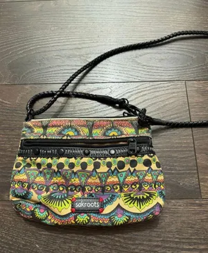 Sak roots Women’s Aztec Boho Patterned Crossbody Bag Purse thumbnail 1