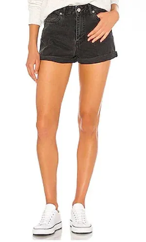Dr. Denim Black Denim Shorts thumbnail 1