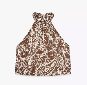 Embroidered Eyelet ZARA Top thumbnail 3