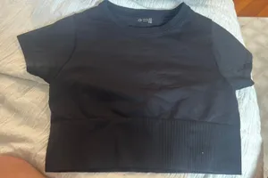 OFFLINE by Aerie Cropped T-Shirt thumbnail 1