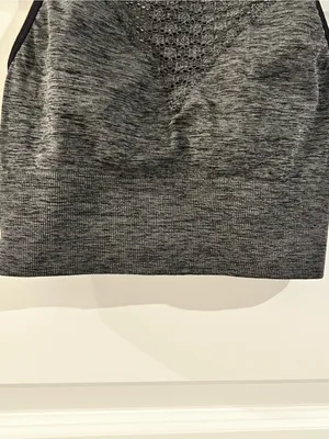 Betsey Johnson Performance Racerback Sports Bra Gray Size S thumbnail 4