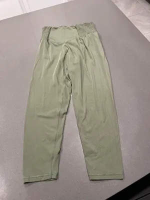 Green Smocked Leggings thumbnail 7