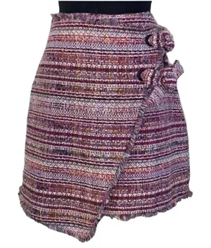 Halogen Tweed Multi-Colored Mini Skirt(Size 2 Petite) thumbnail 1