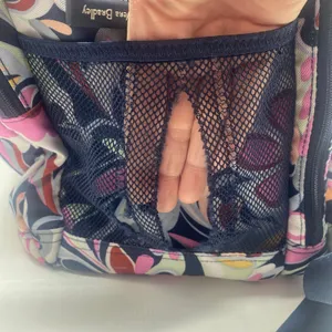 Vera Bradley Mod Paisley Pink Blue Lighten Up Essential Backpack School Travel thumbnail 12