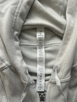 Lululemon Grey Zip-Up Jacket thumbnail 3