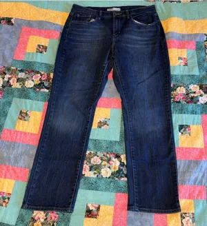 Levi's Signature Mid-Rise Straight Jeans Waist 31 x L28 Classic Denim Blue thumbnail 1