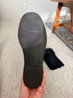 Ugg Josefene black oiled suede flat ankle combat Moto boots 8 thumbnail 6