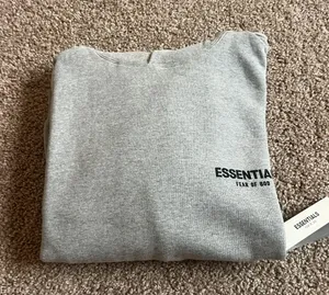 Fear of God Essentials Hoodie Dark Oatmeal Size Xs thumbnail 4