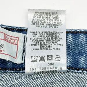 Y2K Levi Strauss Signature Womens Jeans 12 Bootcut Flap Pocket Stretch Indie thumbnail 10