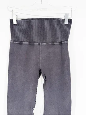 Free People Movement Good Karma High Waist 7/8 Leggings Women's M/L Grey Yoga thumbnail 5