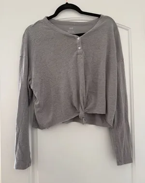 Aerie grey longsleeve thumbnail 1