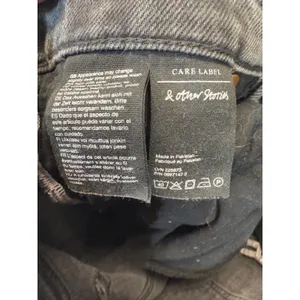 & Other Stories Jeans Women Size 25 Black High Waist Straight Leg Denim thumbnail 8