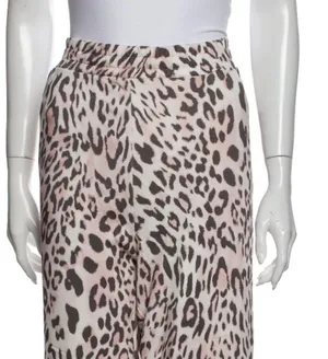 ESCADA SPORT LEOPARD Animal Print PINK Sweatpants thumbnail 3