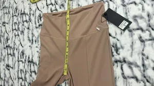 Kimberly C Womens High Waisted Flare Front Slit Contour Workout Leggings Sz M thumbnail 9