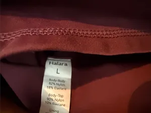 HALARA Burgundy Sleeveless Mini Dress - NWOT thumbnail 8