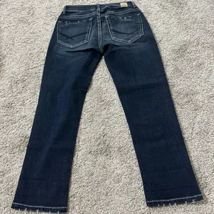 BKE Stella Med Rise Slim Fit Women's Dark Blue Jeans thumbnail 7