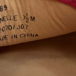 Coach Pink Janelle Signature Flats thumbnail 8