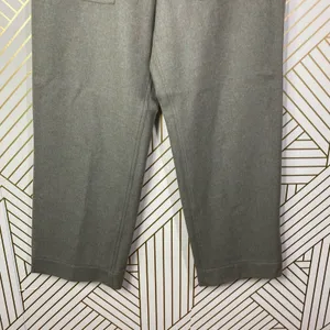 J.‎ Crew Olive Green Gray High Waist Trouser Work Fall Pants Size US 10 thumbnail 4