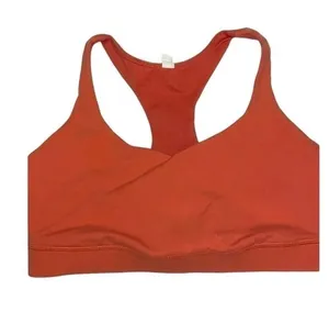 Lululemon Orange Athletic Sports Bra thumbnail 1