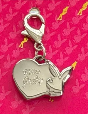 Playboy miss July pendant charm thumbnail 1