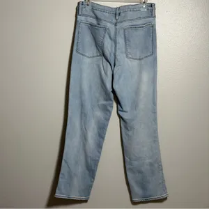 Athleta Women Sculptek Light Blue Denim‎ Straight Ankle Leg Jeans size 10T thumbnail 5