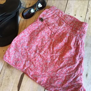 FREE PEOPLE Floral Printed Flutter Button Shorts thumbnail 4
