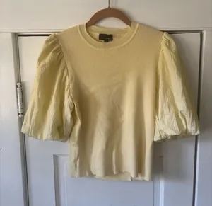 Lucy Paris puff sleeve top thumbnail 1