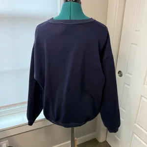 Vintage Navy Blue Toronto Canada Pullover Sweatshirt Cotton Blend Medium thumbnail 6