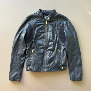 Ci Sono Quilted Faux Leather Moto Jacket thumbnail 1