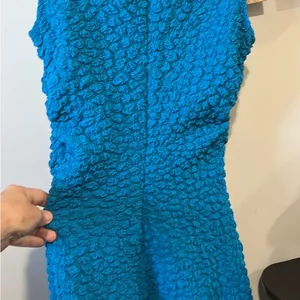 Anthropologie Blue Sheath Mini Dress for Cocktail thumbnail 3