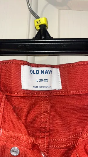Old Navy burnt orange denim skirt thumbnail 3