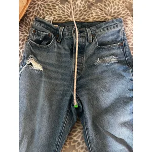 Levis 501 Original Straight Leg Jeans W27 L30 Distressed Sustainable Streetwear thumbnail 7