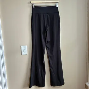 Aeropostale black criss cross front bootcut leggings women's size medium casual thumbnail 7