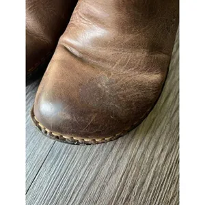 B.O.C. Women's Clogs‎ Brown Leather Slip On Mules size 8 thumbnail 5