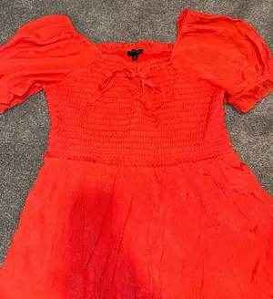 As You Wish Orange/ Coral Dress thumbnail 2