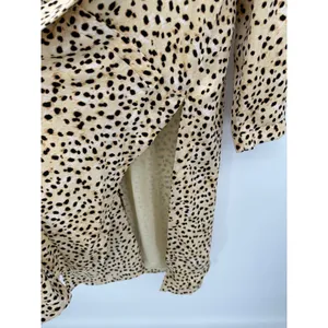 Cupcakes And Cashmere Womens Cheetah Print Long‎ Duster Cardigan Size S Artsy thumbnail 8