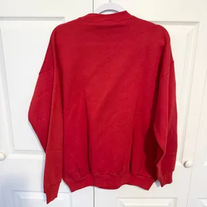 NWOT Vintage DISNEY Winnie the Pooh Embroidered Red Sweatshirt XL thumbnail 5
