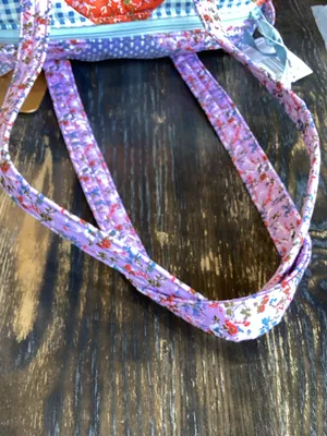 Vera Bradley Flying Geese Patchwork Original 100 Handbag thumbnail 10
