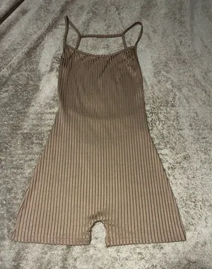 Shein Brown Romper thumbnail 1