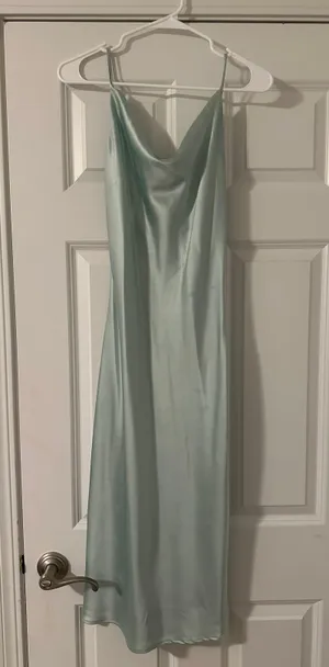 Petal & Pup Satin Midi Dress thumbnail 1