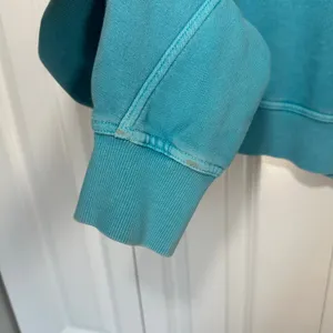 OFFLINE by Aerie Sweatshirt Throwback Snap Fleece XS Blue Henley Got Water Crop thumbnail 6