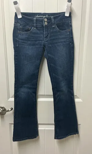 American Eagle Artist Super Stretch Flare Jeans Size 00 Short thumbnail 1
