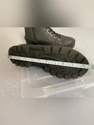 Blowfish Malibu 4Earth Black Lug Sole Combat Boots Fits US 8 Monochromatic thumbnail 6