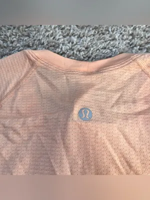 Lululemon Swiftly Cropped Short Sleeve 2.0 - Peach Bellini thumbnail 4