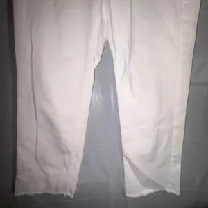 J. Jill Denim Womens White High Rise Straight Leg Crop Raw Hem Jeans 4 Petite thumbnail 6