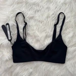 Nike Skims Matte Micro Scoop Sports Bra Obsidian Size XS thumbnail 3