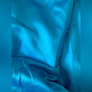 Lulus Ethereal Excellence Teal Blue Satin Pleated Strapless Maxi Dress thumbnail 8
