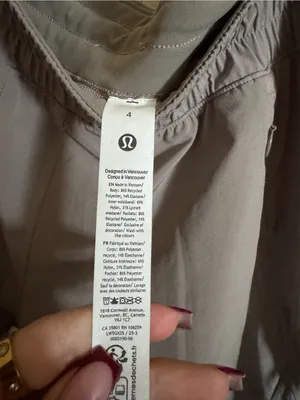 Lululemon Swift Mid-Rise Wide Leg Pants Sz 4 Warm Ash Grey thumbnail 8