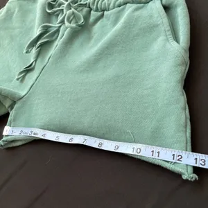 Böhme Lounge Shorts Comfy Drawstring Waist Casual Green Shorts‎ Size S thumbnail 7