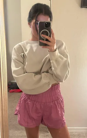 Free People Pink Shorts thumbnail 1